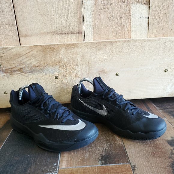 Nike Zoom Run The One Mens Basketball Shoes Black - Picture 3 of 6